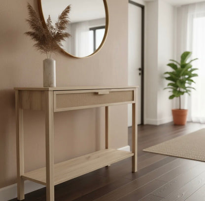 Recibidor Mesa Dressoire Nordico Madera Alamo Escandinavo