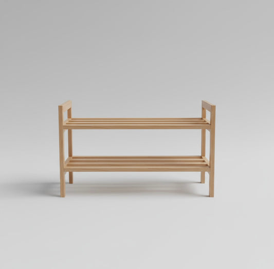 Zapatero Organizador Zapatilla Madera Maciza Color Petiribi