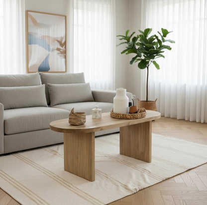 Mesa Ratona Madera Alamo Macizo Color Petiribi