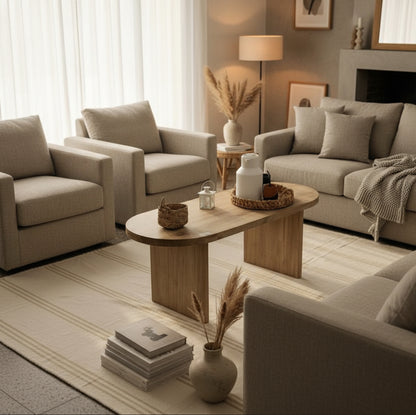 Mesa Ratona Madera Alamo Macizo Color Petiribi