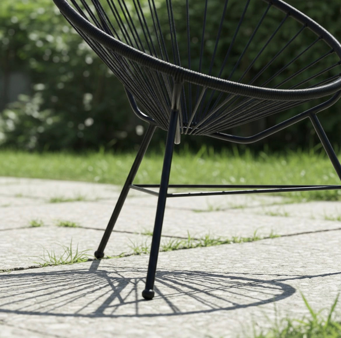 Silla Sillon Acapulco Simil Yute para Exterior o Interior