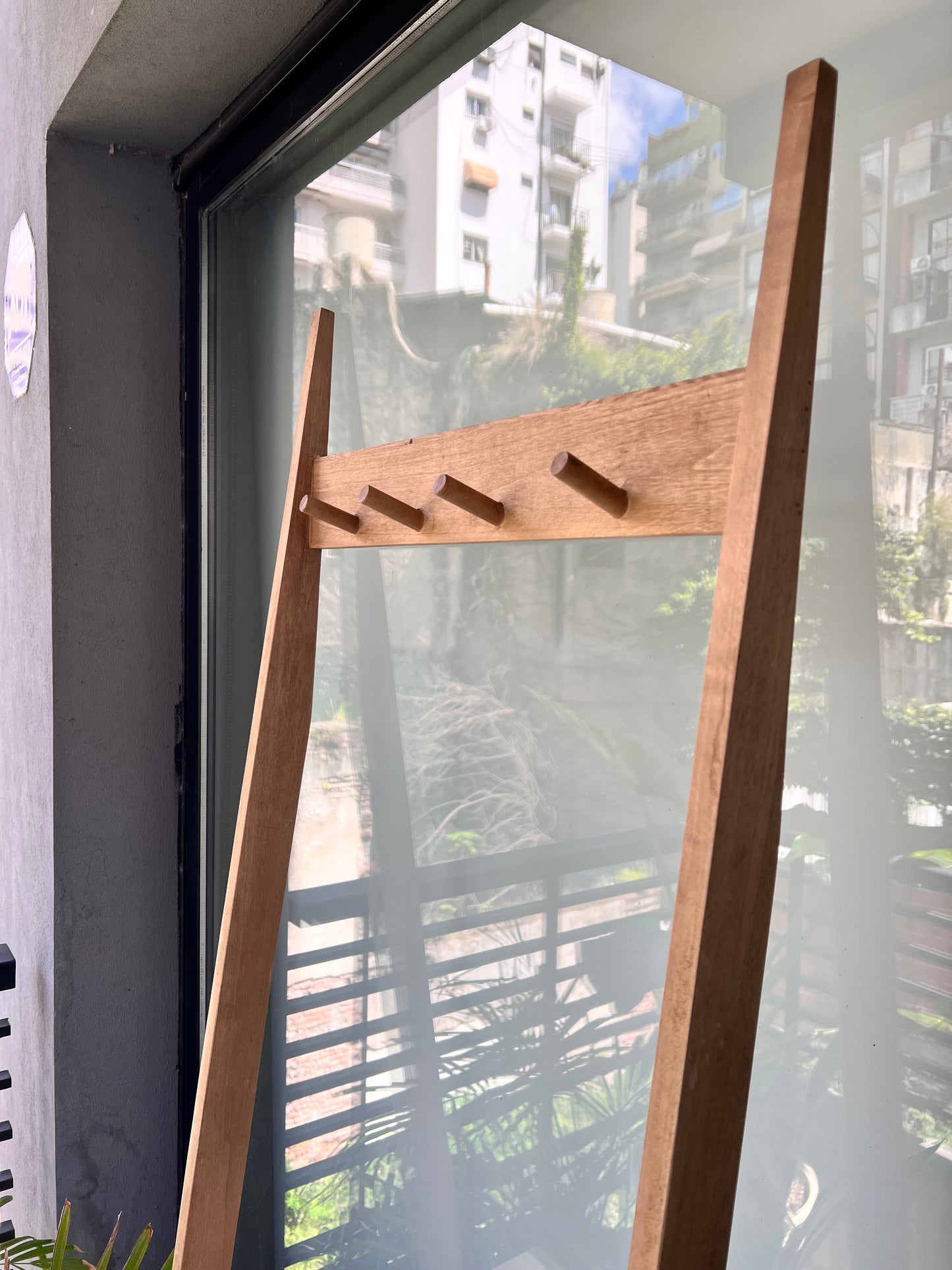 Recibidor Perchero Zapatero Madera Nordico Color Petiribi