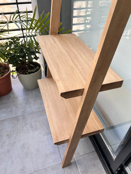 Recibidor Perchero Zapatero Madera Nordico Color Petiribi