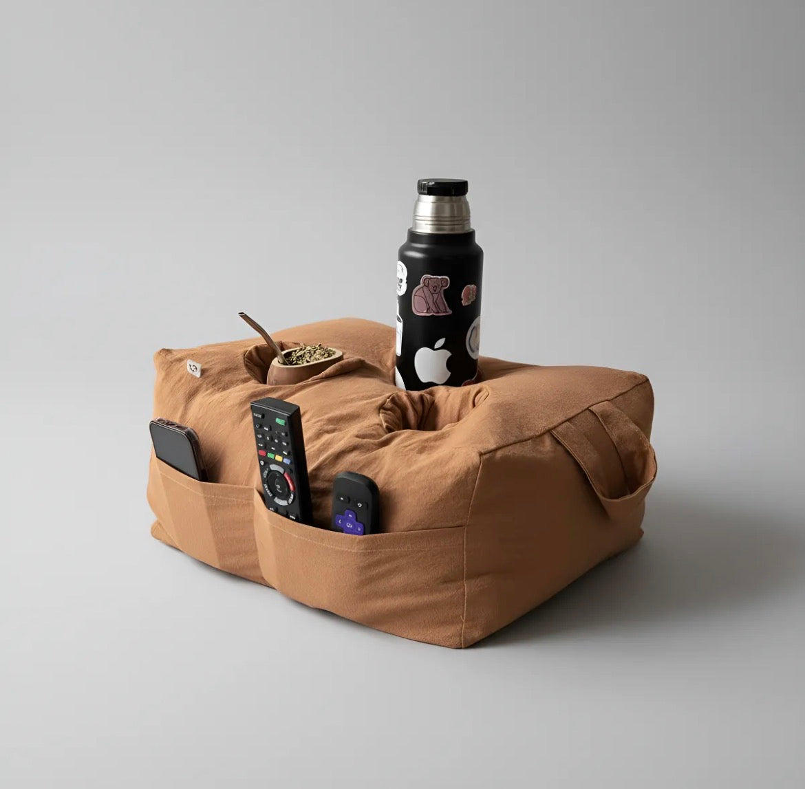 Almohadon Matero Porta Termo Y Mate Cama Calidad Premium