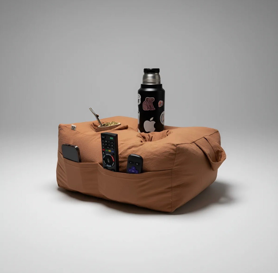 Almohadon Matero Porta Termo Y Mate Cama Calidad Premium